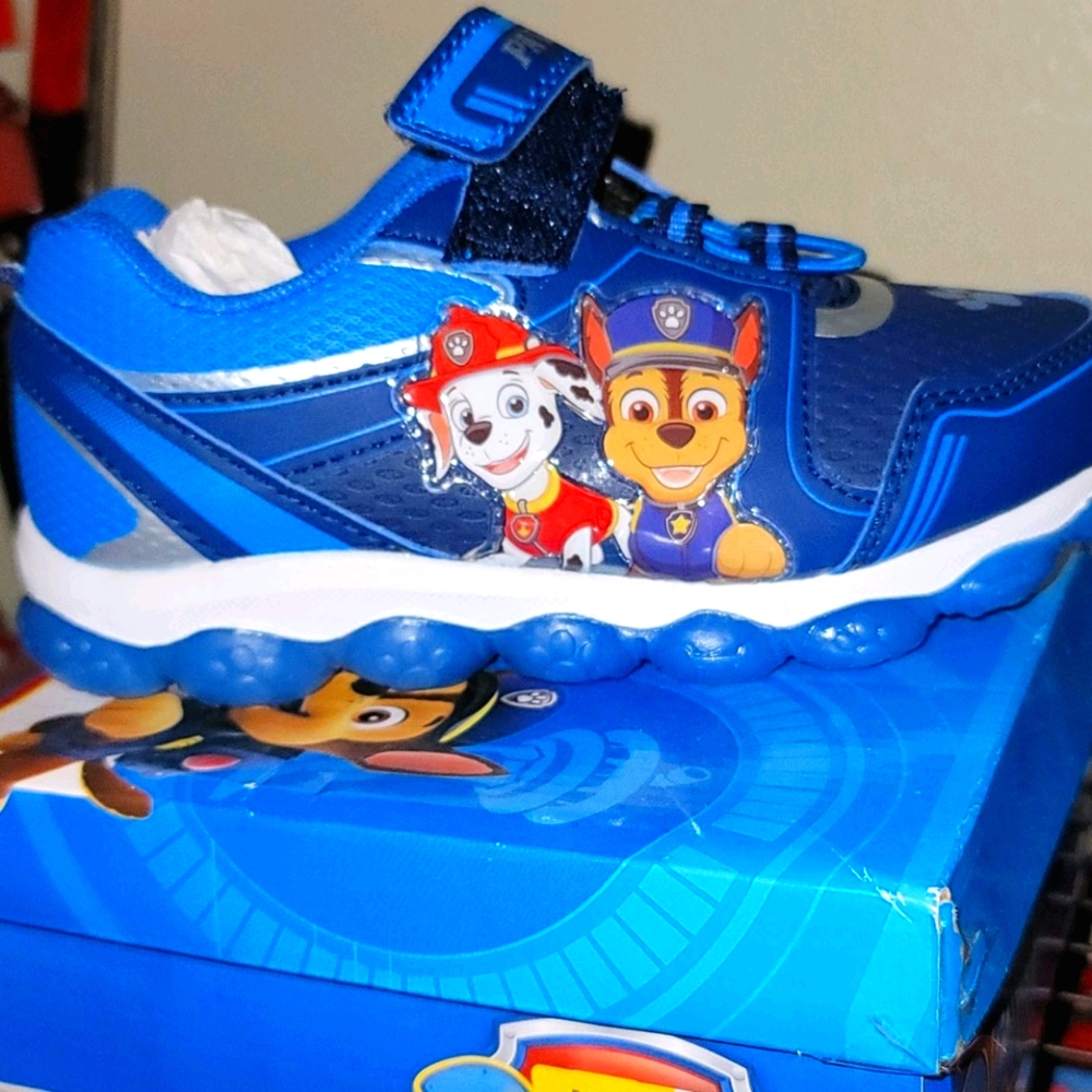 Paw patrol light up sneakers